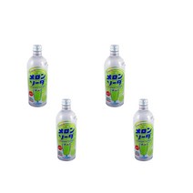Sangaria Ramune Botella 상가리아 라무네 멜론맛병 500ml 2개입 1팩, 4팩
