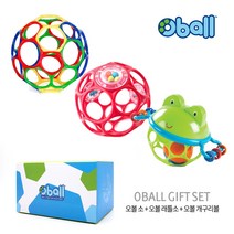 오볼선물세트S_C4 오볼(소)+오볼래틀(소)+오볼 개구리볼, 랜덤발송
