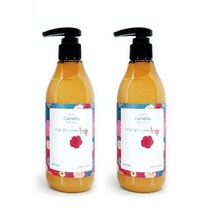 썸앤드제주 동백 바디로션, 300ml, 2개