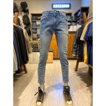[버커루] 남성 슬림일자 쿨맥스 인디고 청바지 (B205Z6179P)