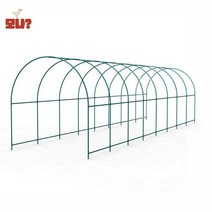 다육이 온실 자재 비닐하우스 조립식 프레임 미니텃밭, 가로 8*세로 2.15*높이 2.2m, 크다