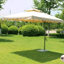 정원 카페 방수 원터치 폴딩그늘막 사각 야외파라솔, 와인