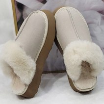 여성 거실실내화 털 슬리퍼 거실화 털슈즈 겨울, 블랙_230mm／FREE