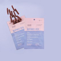 푸디웜 츄잉 져키 저알러지 기능성 강아지 간식 7종 모음 택 1, 01.블루베리츄잉 50g