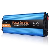 순수정현파인버터 차량용 태양광 인버터 시거잭 500W-2600W 자동차 인버터 12V 220V 전원 DC ~ AC 전압 변, 05 2000W-12V
