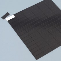 TYDL 조각 고무자석판, 25 x 10mm (90P)
