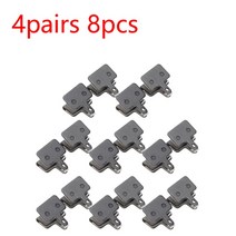 2쌍 B01S M375 M416 M445 M515 자전거 세미 메탈 수지 세라믹 디스크 브레이크 패드