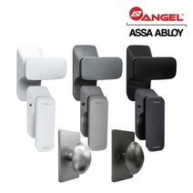 엔젤금속 목문레버 푸시풀 (가로 세로 고급형), PPL-1701BL