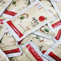 장성 사과즙 120mlx30포, 30개, 120ml