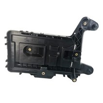 헬퍼솔 VW 골프 GTI Jetta MK5 MK6 Tiguan EOS Passat B6 용 기본 배터리 브래킷 1KD915333, [01] Black