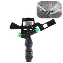 간이스플링클러 화분분무기 헤드 회전 분사 물주기, 1개