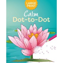 (영문도서) Large Print Calm Dot-To-Dot Paperback, Sirius Entertainment, English, 9781398820364