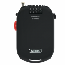ABUS 콤비플렉스 2501 자전거 자물쇠 케이블 잠금장치 65cm, 기본
