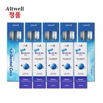 앨트웰 덴탈케어 미세모칫솔 20개 앨트크린 센스치약 5개, 1세트