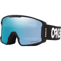 오클리 남성 라인 마이너 스노우 고글, PRIZM Snow Sapphire Iridium, Factory Pilot Black오클리