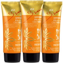 백옥생 려희애 프리미엄 썬크림 (SPF50+/PA+++), 3개, 60ml