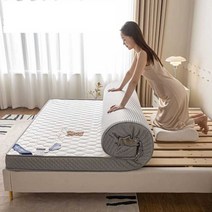 1인 접이식 라텍스 매트리스 이효리 바닥 라텍스 토퍼