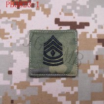 계급장 소방 경찰 군인 1+1 멀티캠 배경 블랙 디자인 미 육군 계급 군사 자수 패치 휘장