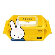슈퍼대디 저자극 아기물티슈 소프트 캡형, 10개, 5박스