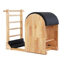 스파인코렉터 리포머 모션케어 필라테스 나무 요가 가정용 상업용 코어 척추 교정 훈련 장비, 오크 블랙