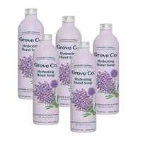 그로브 핸드워시리필 손세정제리필 핸드솝 액체비누 리필 라벤더 블라썸 앤 타임 384ml GROVE CO. Hydrating Hand Soap Refill Lavender Bloss, 5개