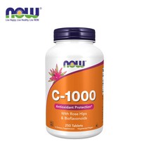 나우푸드 비타민씨 메가도스 아스코르빈산 비타민C 1000 mg 250정