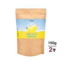콤부차 레몬 발효 음료 홍차 유산균 효모 탄산수 에이드 주스 사과 초모 식초 분말 타피오카 식이섬유 프락토올리고당 가루, 150g X 2봉, 2개