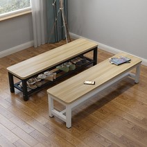 낮고긴 사이드테이블 좌식 카페 책상 신발장 벤치 의자 다용도 좁은 선반 헬스장 탈의실, 더블/ 140 길이 35 너비 45 높이