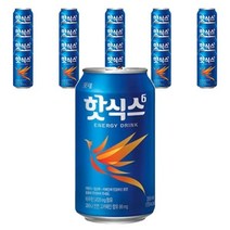 롯데칠성음료 핫식스 수험생 고3 수능 직장인 헬창 탕비 간식 식음료 오피스 행사 355ml, 21개