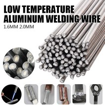 저온 알루미늄용접봉 용융 알루미늄 용접봉 용접 바 코어 와이어 2mm 막대 솔더 납땜 필요 없음 파우더, [08] 33CM 2mm 10pcs, 08 33CM 2mm 10pcs