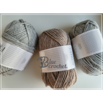 [뜨개실] 알파카울 Alpakka ull 털실 코바늘 스웨터 겨울 뜨개실, 1053 딥 그레이 멜란지