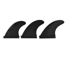 패들보드 롱보드 서핑 패들 핀 액세서리 용 3Pcs, 06 Black