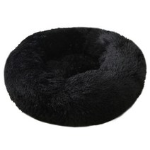 고양이 숨숨집 키튼박스 보온집 텐트 dog pet bed kennel round 203, 50cm, 협력사, 검은 색