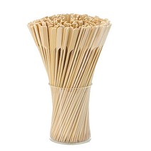 200p 30cm 업소용 대나무 손잡이 꼬치 배달전문 캠핑 피크닉 가정용 일회용그릇 도시락
