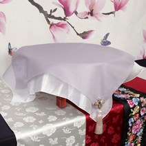 원형상보자기세트 8번 돌상테이블보 전통테이블보, 원형상보자기세트08번(살구)