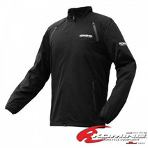 KOMINE JK-132 SPORTS WINDBREAKER, M, BLACK GREY