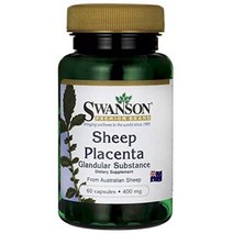스완슨 Sheep Placenta 양태반캡슐 400mg 60캡슐 2통, 60개