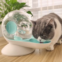고양이 급수기 물결 음수대 강아지 분수대 펫 정수기, 스네일 2세대  워터 블루필터 엘리먼트 포