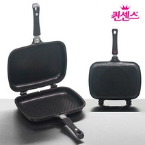 퀸센스 올비아 IH 인덕션 티타늄 대형 생선구이팬 양면팬, 퀸센스 올비아 인덕션 티타늄 양면팬(대)