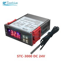 심부 요리용 탐침 온도계 STC1000 STC3000 STC3008 LED 디지털 온도 조절기 인큐베이터, STC-3000 DC 24V