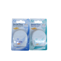 CI FLOSS 언왁스 왁스 스펀지(무향 민트향) 택일 50M, 언왁스치실50M