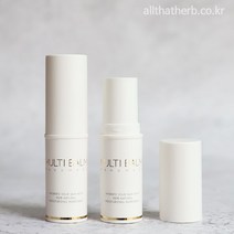 올댓허브 8ml 화이트 멀티밤 용기 립밤용기 립스틱 용기 화이트, 1개