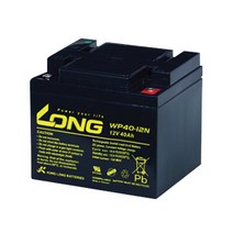 케어라인 전동스쿠터 전동휠체어 배터리 LONG 롱 배터리 나드리 나래 순정품, 12V 40AH