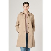 BCBG [BCBG]후드 디테처블 트렌치 코트 (B4M3N771)