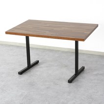 FT11070 검정분체도장 철재다리 업소용테이블/식탁 W1100 x D700 /체인점테이블/4인식탁, 05. 밤부