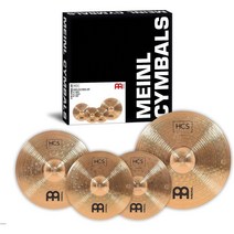 Meinl Cymbals HCS 브론즈 전체 드럼 심벌즈 세트비디오 박스 팩 14인치 하이