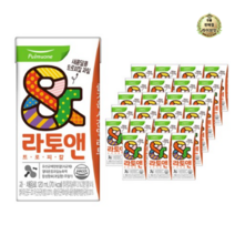 라이브잇 풀무원 라토앤 트로피칼 과일주스, 120ml, 192개