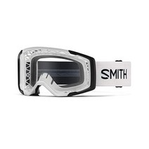 Smith 스미스 리듬 MTB 사이클링 고글, White, ChromaPop Sun Black