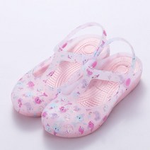 ZZJJC 보두동 슈즈 여 웨지힐 젤리 샌들 플랫 미끄럼 방지 해변 통굽샌들 슬리퍼