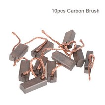 10pcs 5*7*19mm 전기 발전기 카본 브러쉬 자동차 전동 공구 레귤레이터 낮은 구리